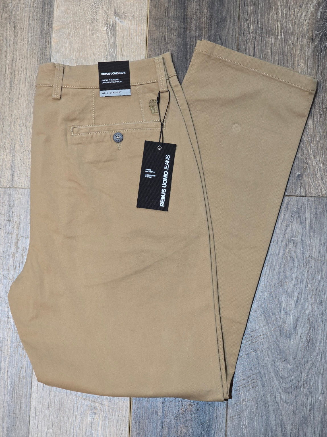 Remus Uomo Straight Fit Winter Chinos