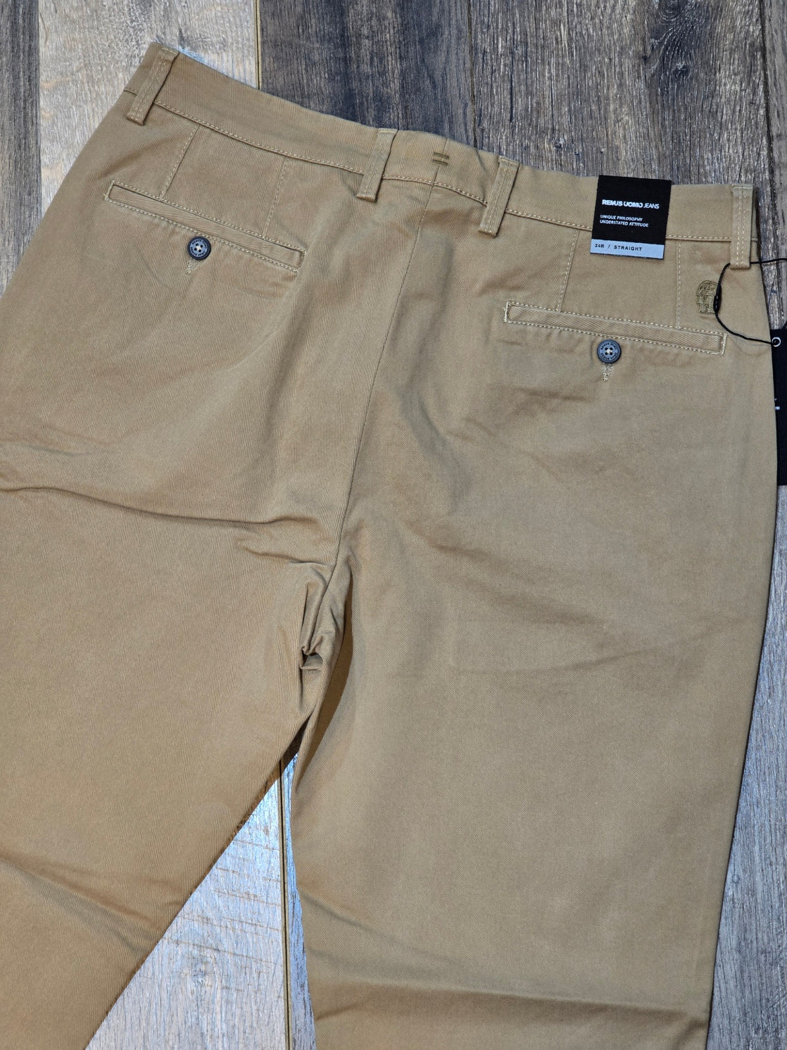 Remus Uomo Straight Fit Winter Chinos