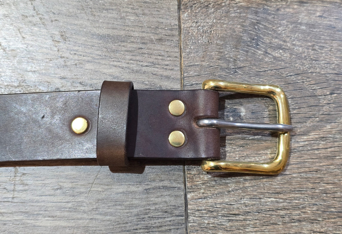 Retreat Clothing Handmade 38mm Brown Belt