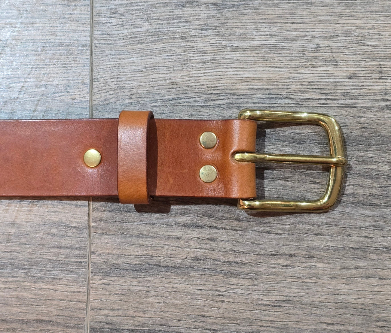 Retreat Clothing Handmade 38mm Tan Belt