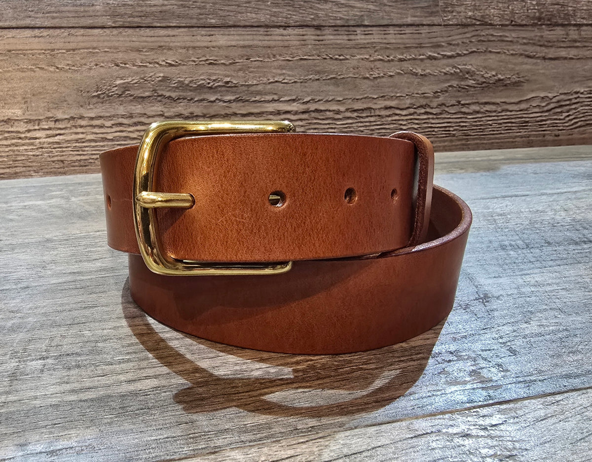 Retreat Clothing Handmade 38mm Tan Belt