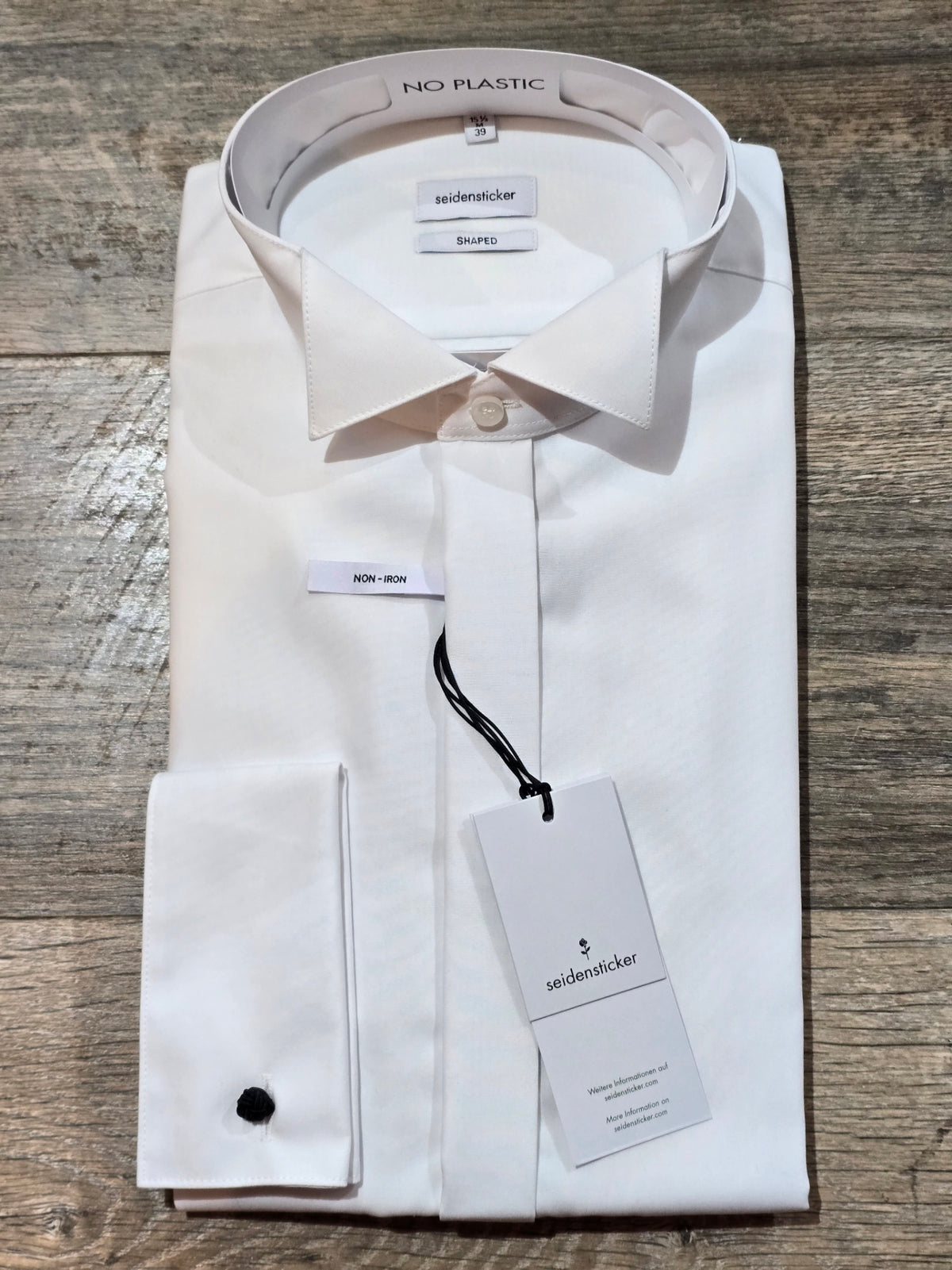 Seidensticker Shaped Fit wing collar White Shirt