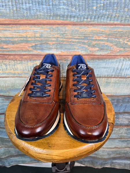 Bugatti Summer Leather Sneaker Cognac