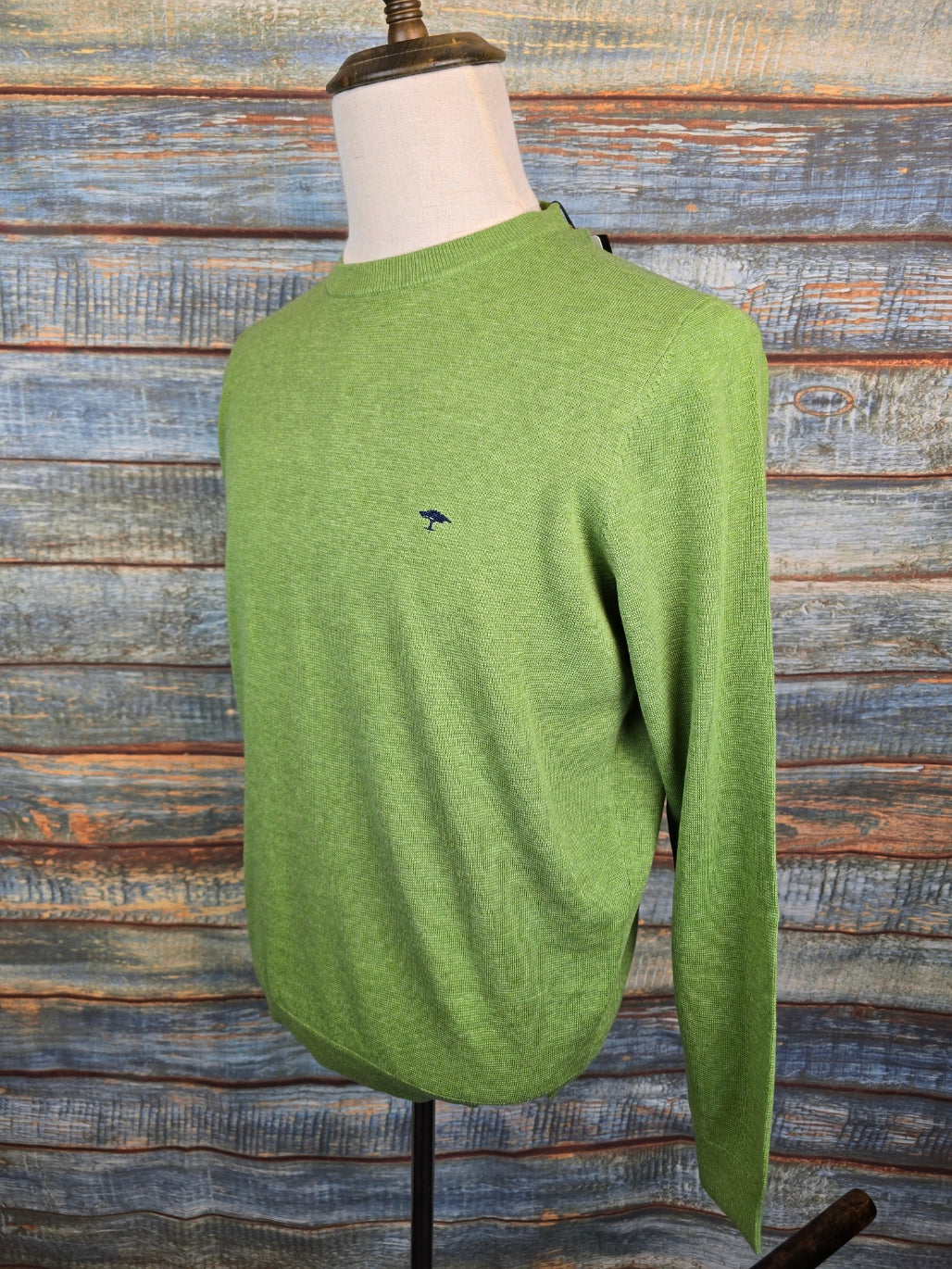 FYNCH HATTON Air Cotton Round Neck Summer Jumpers