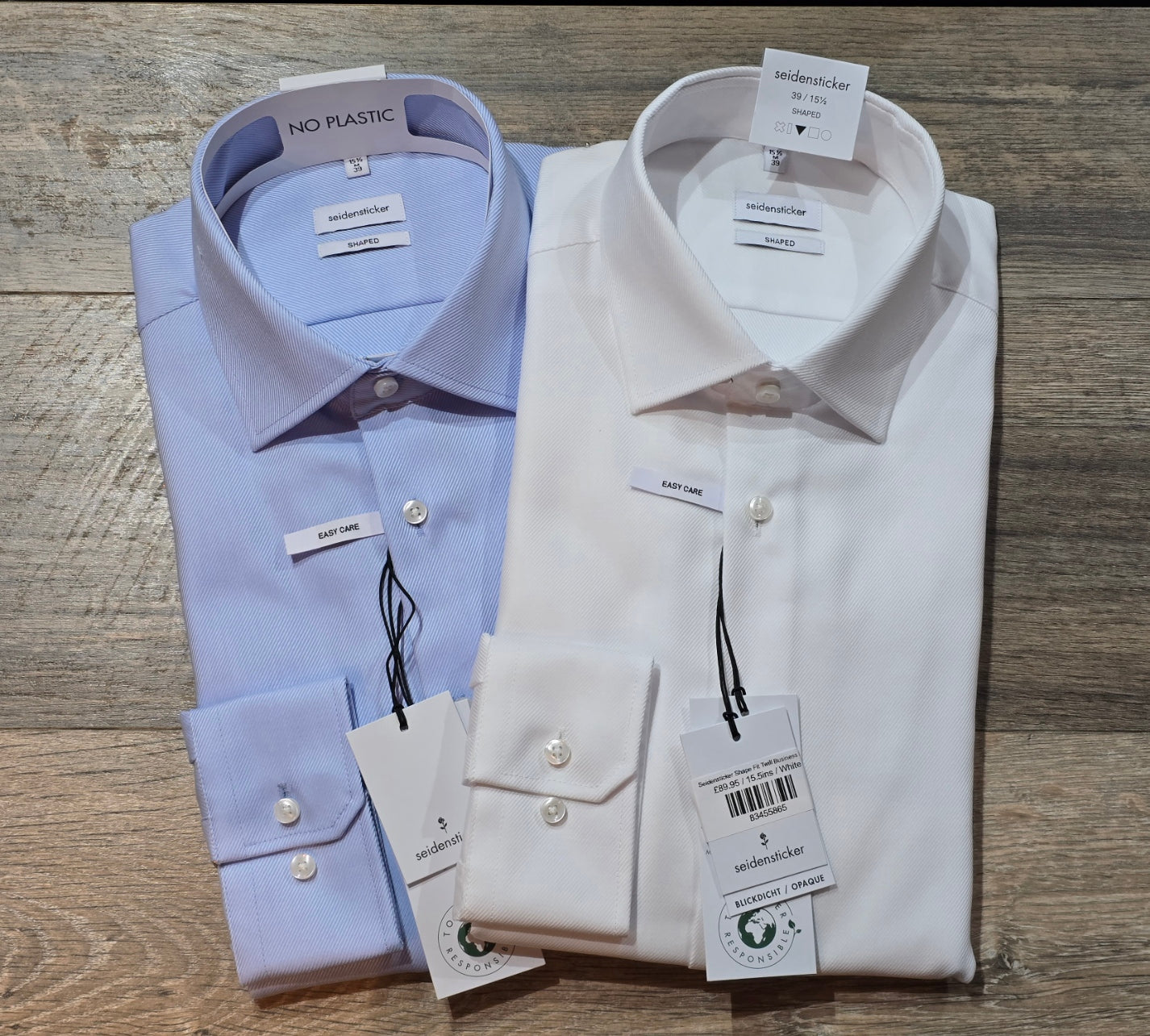 Seidensticker Shape Fit Twill Business Shirt