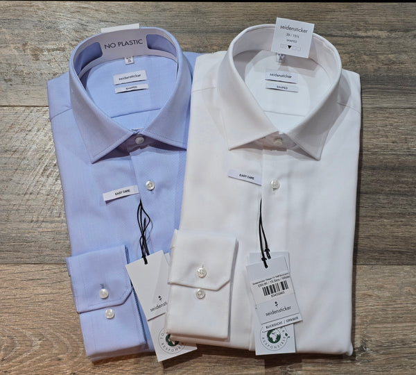 Seidensticker Shape Fit Twill Business Shirt