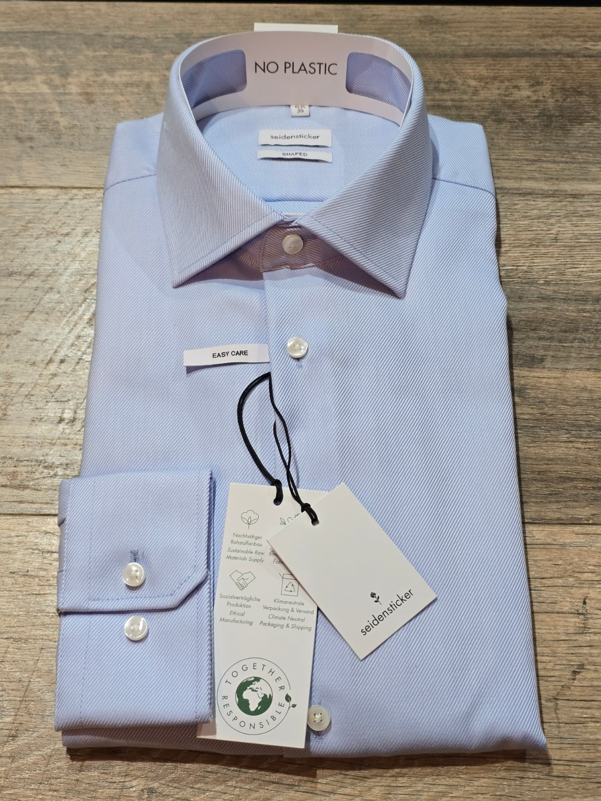 Seidensticker Shape Fit Twill Business Shirt