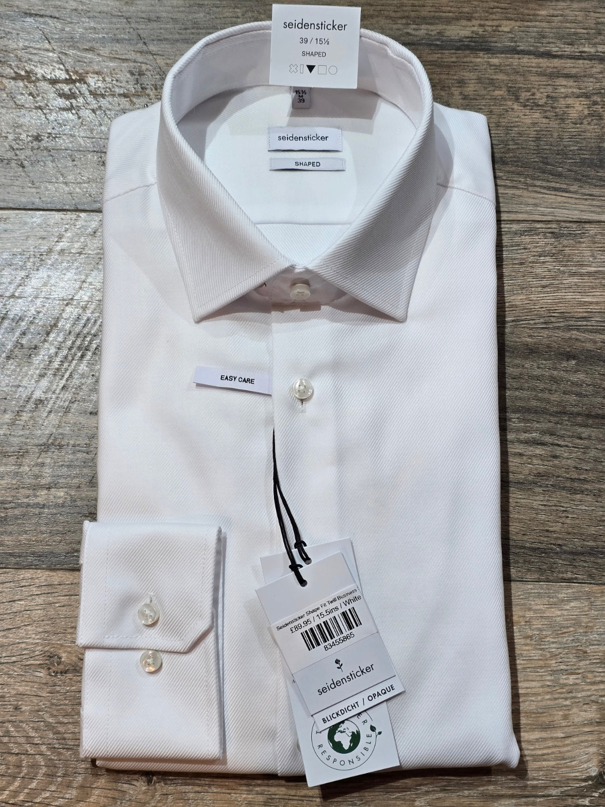Seidensticker Shape Fit Twill Business Shirt