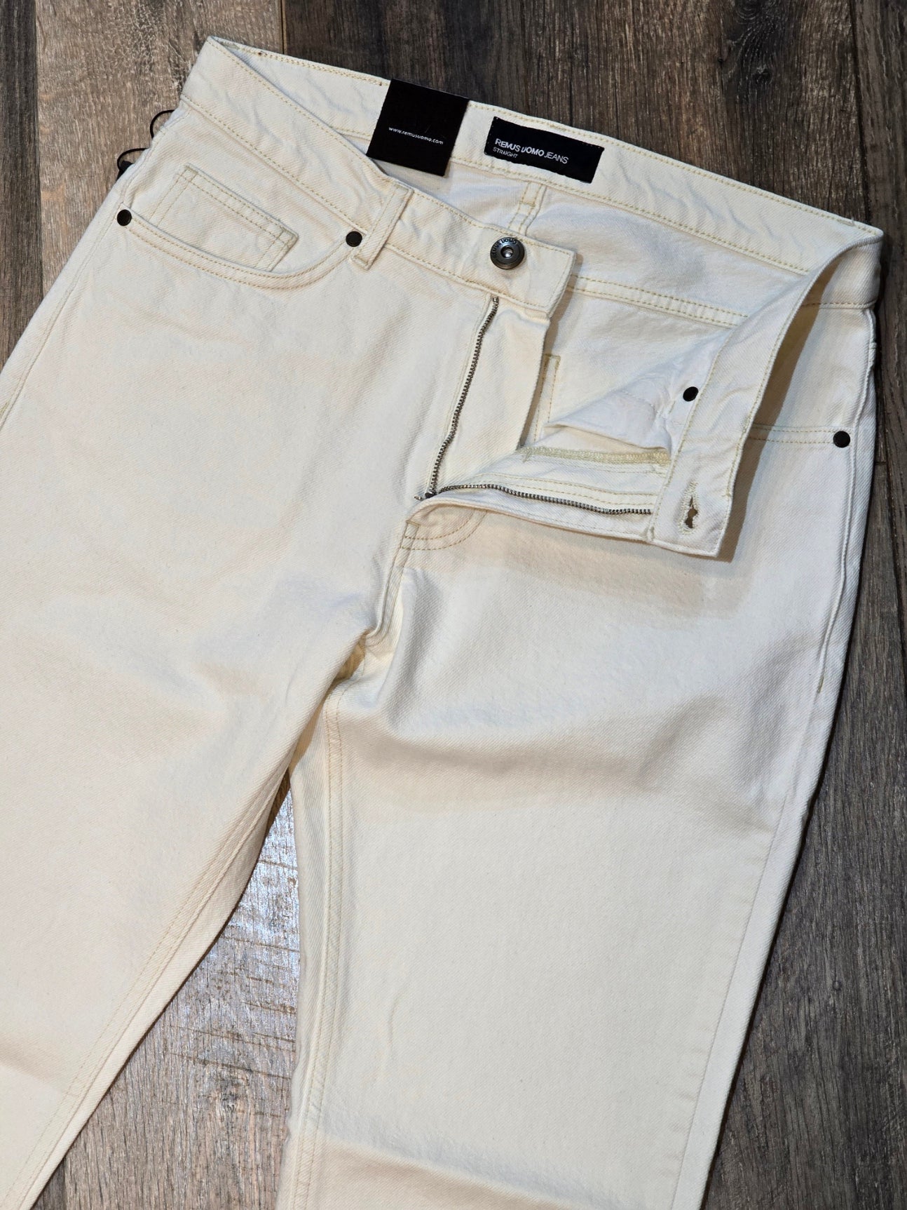 Remus Uomo Roman Modern Straight Fit Cotton-Stretch Jean