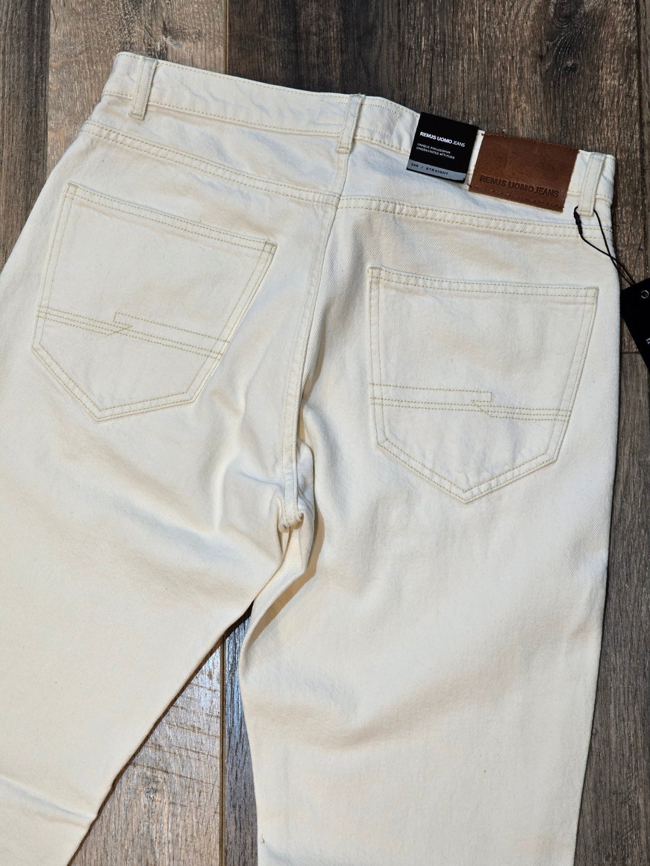 Remus Uomo Roman Modern Straight Fit Cotton-Stretch Jean
