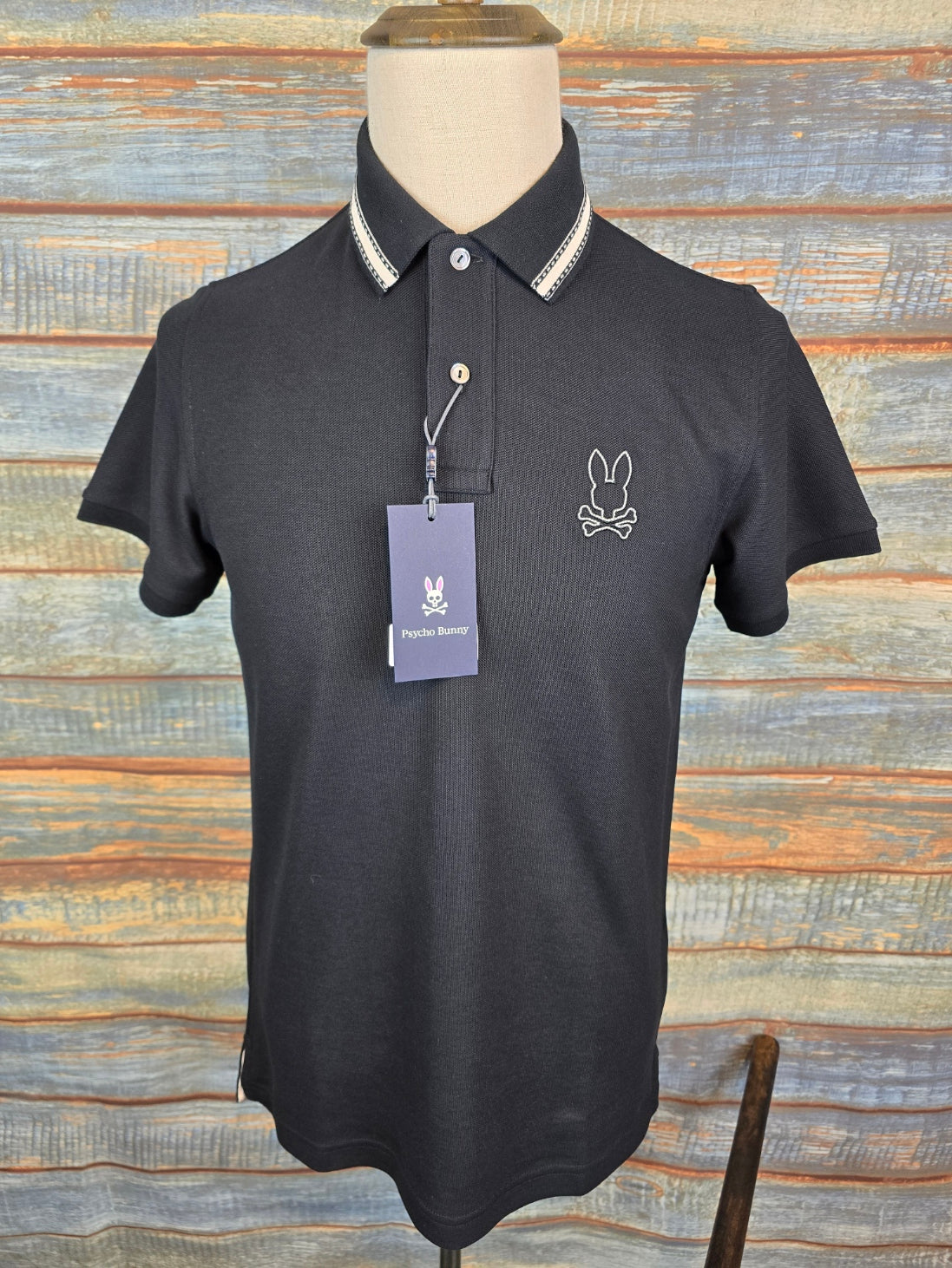 PSYCHO BUNNY Joe pique polo shirt