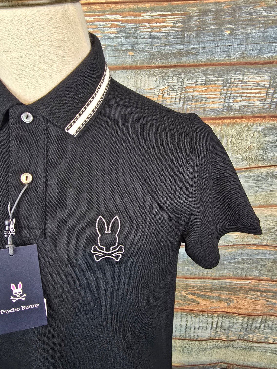 PSYCHO BUNNY Joe pique polo shirt