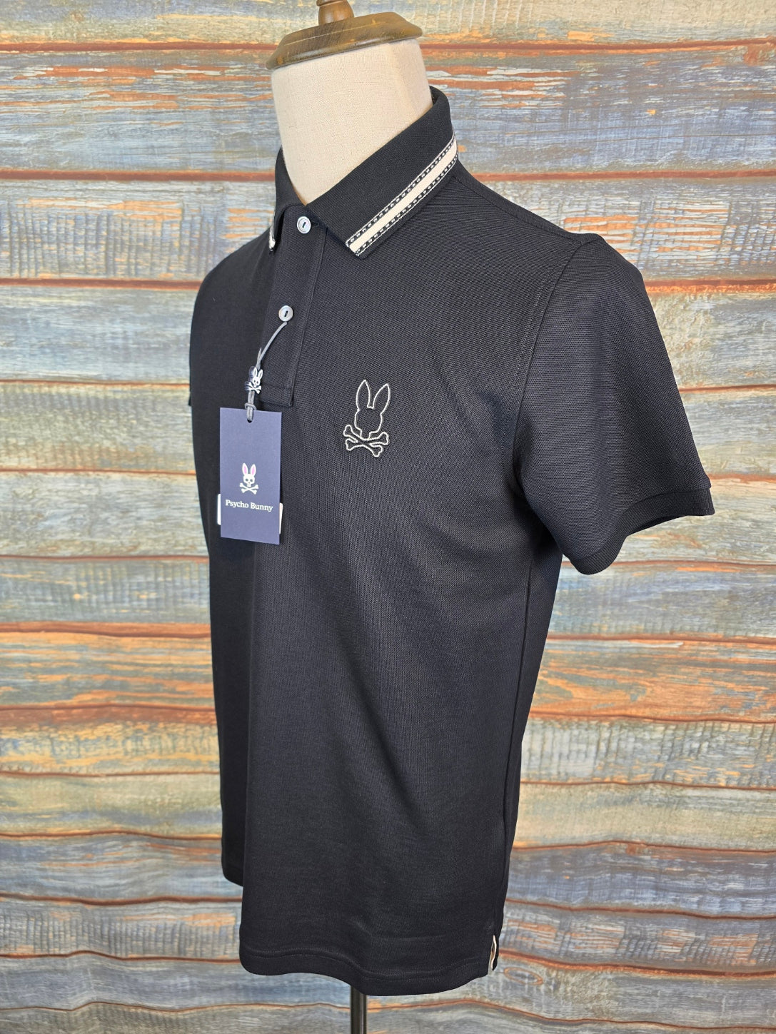 PSYCHO BUNNY Joe pique polo shirt
