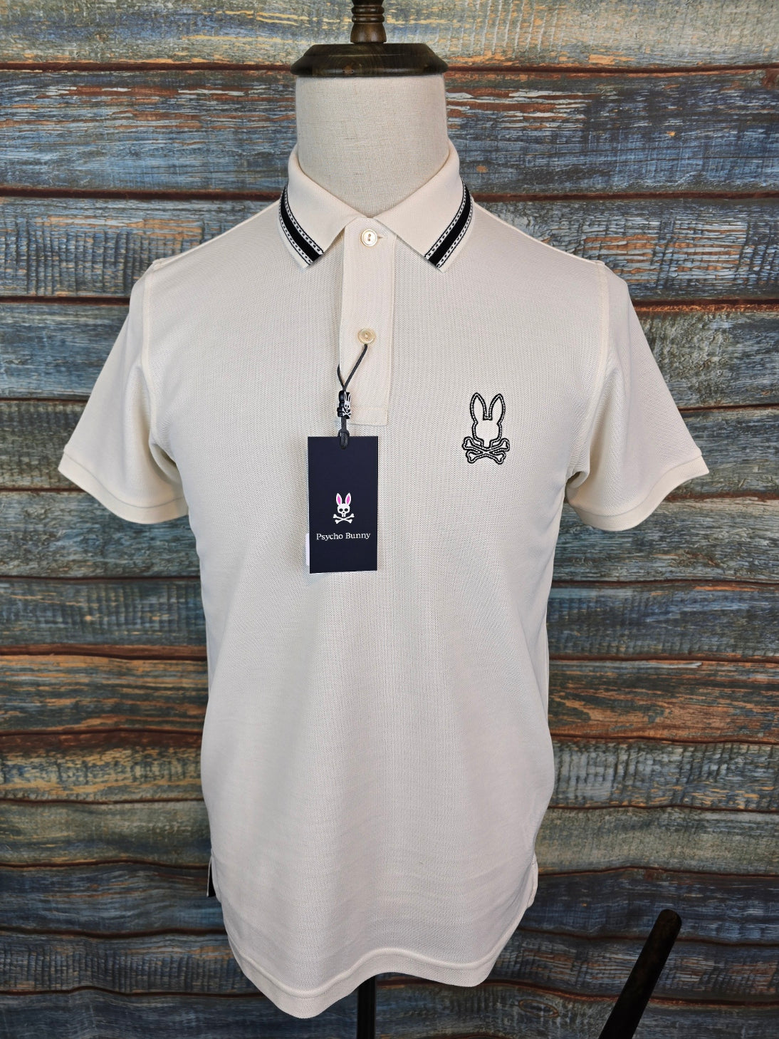 PSYCHO BUNNY Joe pique polo shirt