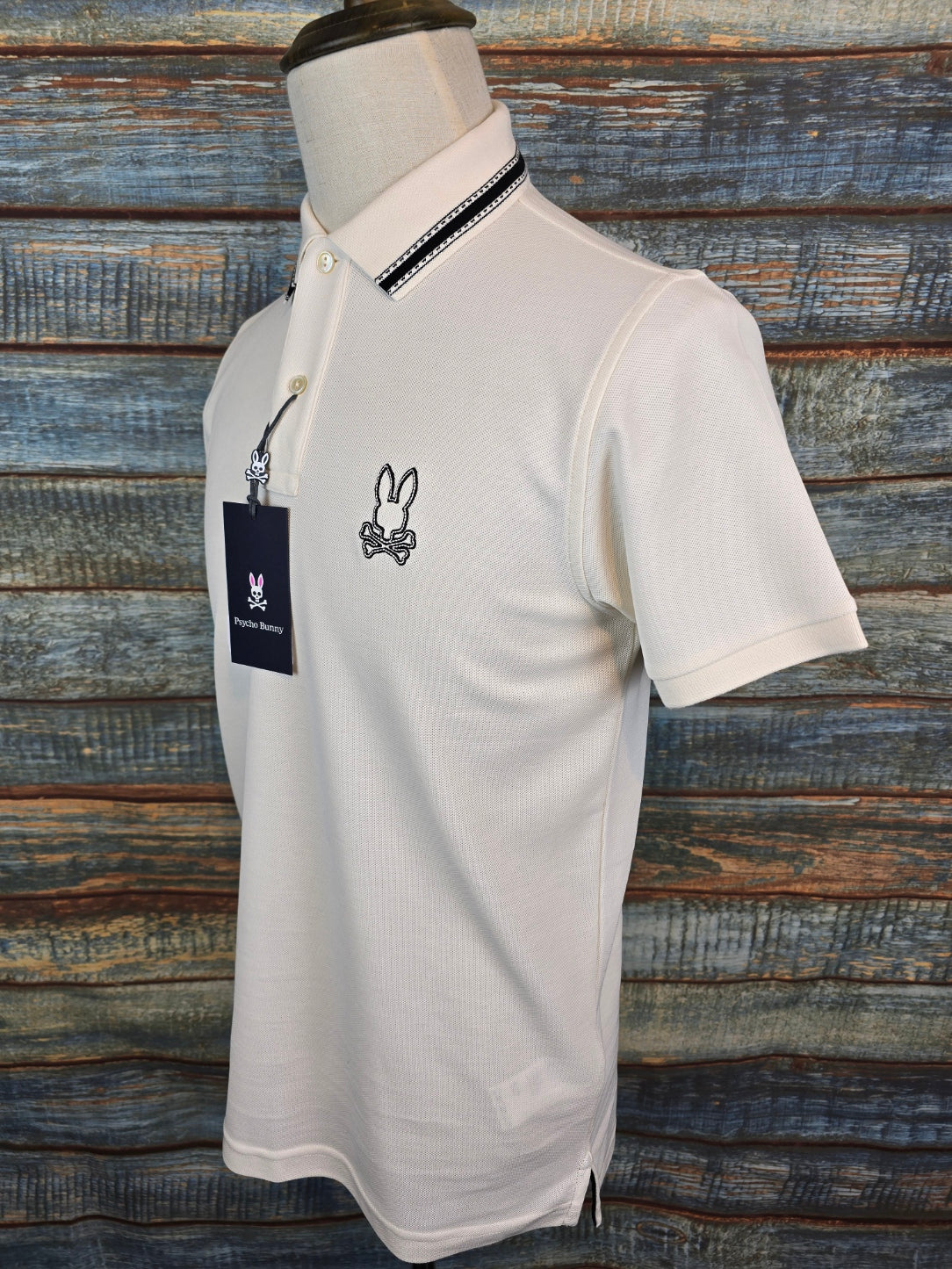 PSYCHO BUNNY Joe pique polo shirt