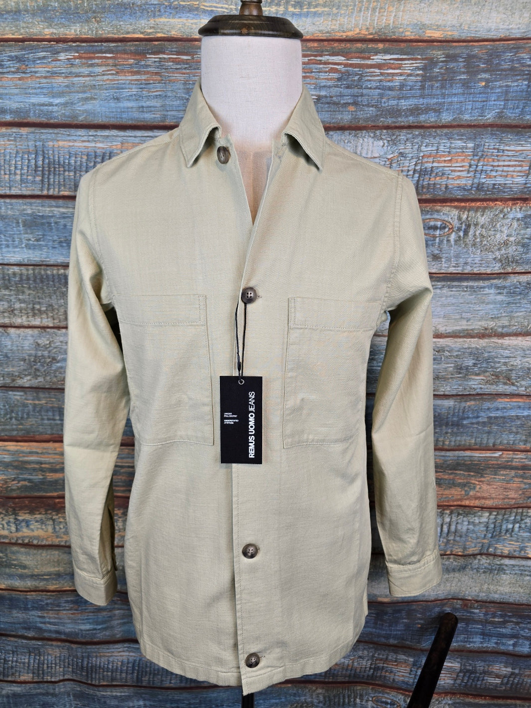 Remus Uomo Regular Fit Cotton Shacket