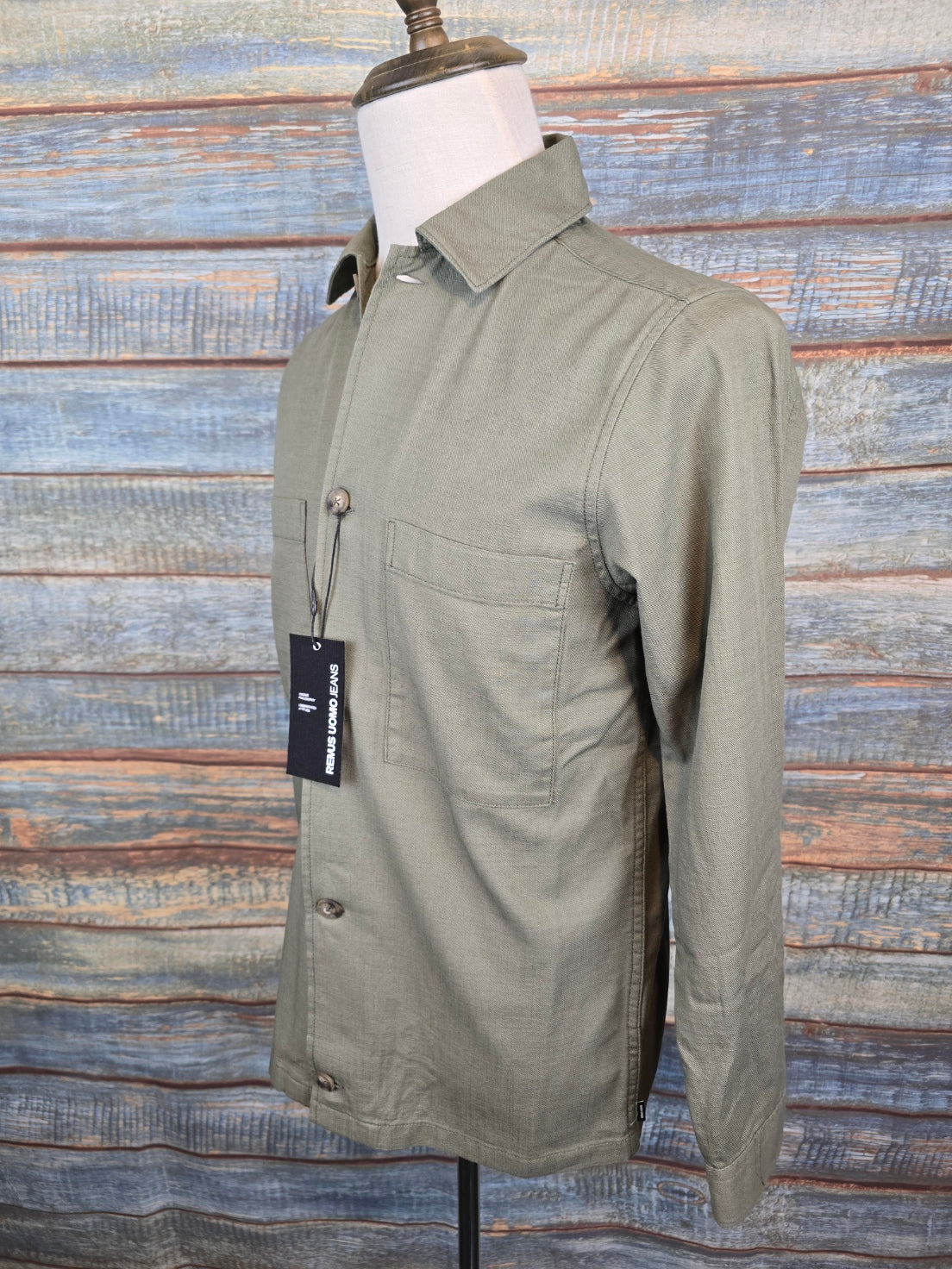 Remus Uomo Regular Fit Cotton Shacket