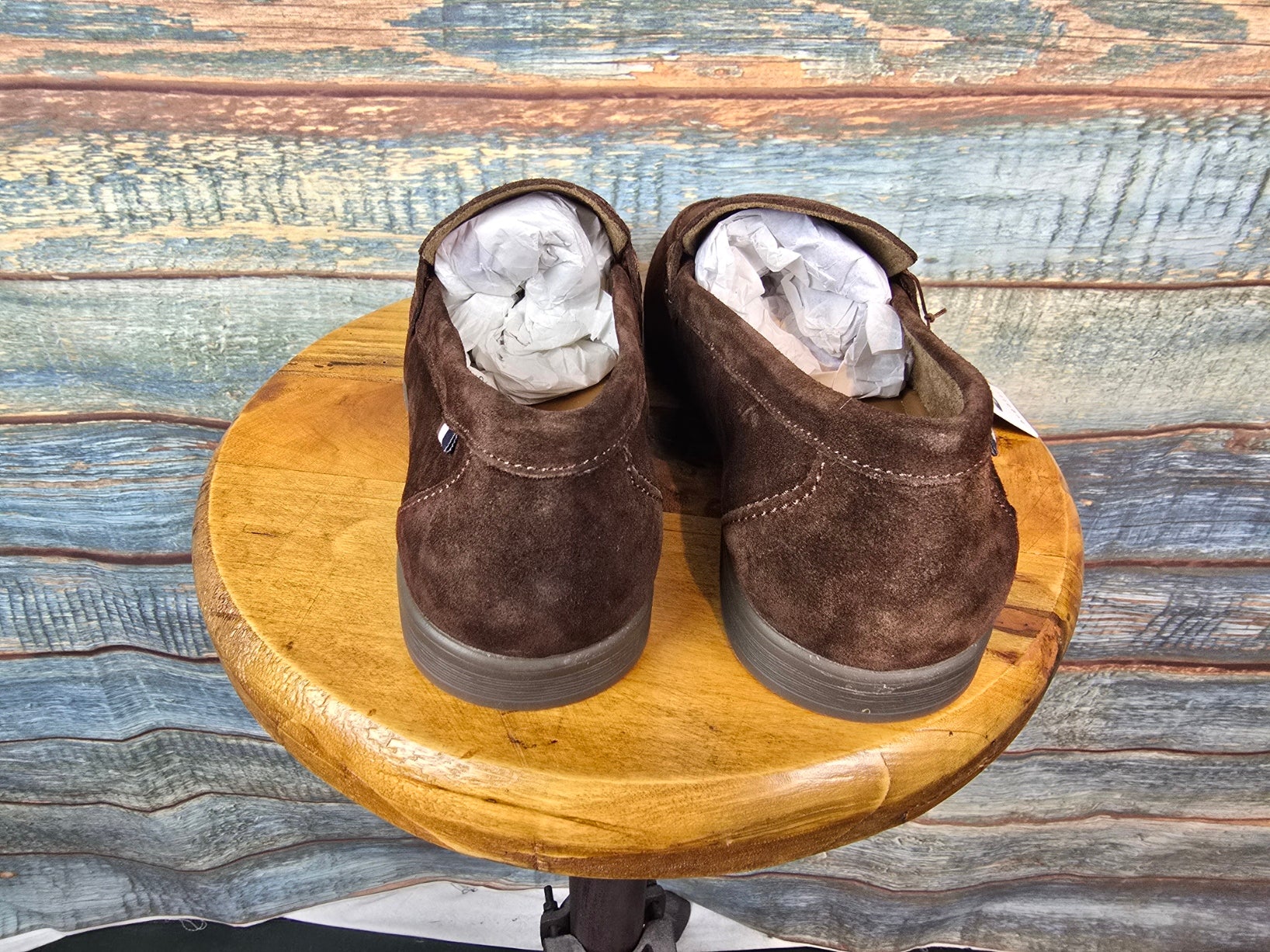 Bugatti Shoes Summer Slip on Brown Suede