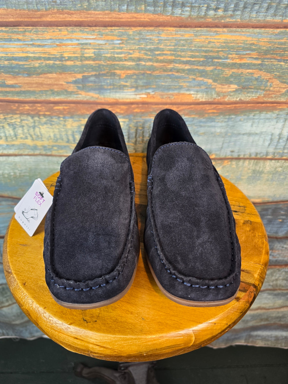 Bugatti Summer Leather Moccasin / Driver dark blue