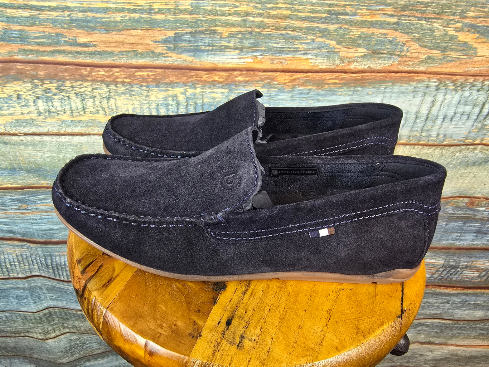 Bugatti Summer Leather Moccasin / Driver dark blue