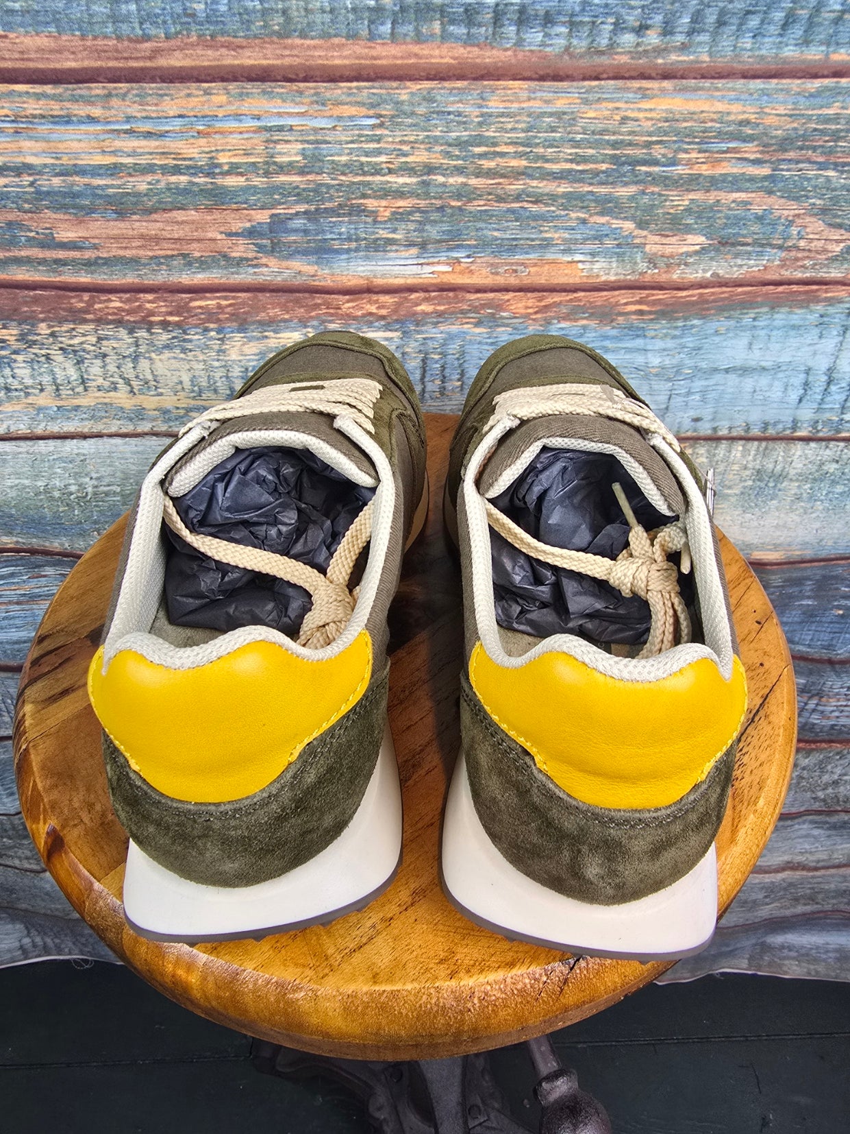 Bugatti Shoes Summer Sneaker dark green suede