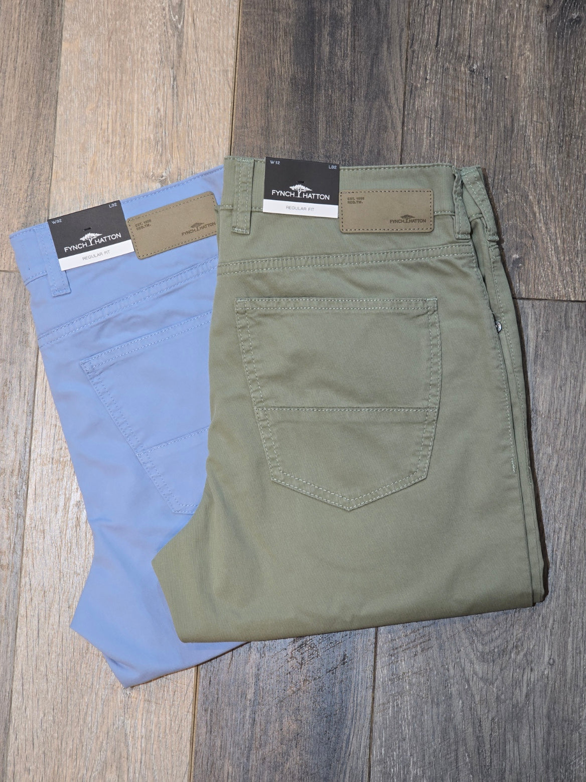 FYNCH-HATTON Regular Fit Summer 5-pocket trousers