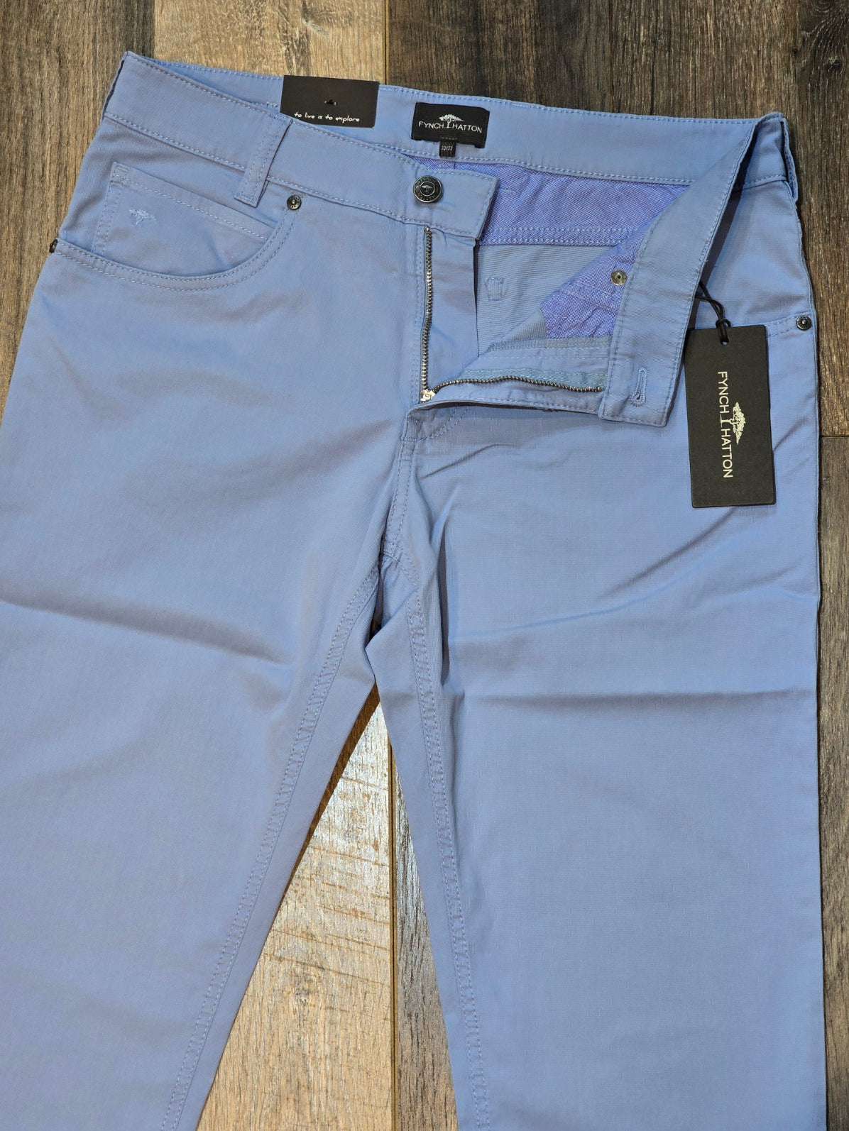 FYNCH-HATTON Regular Fit Summer 5-pocket trousers