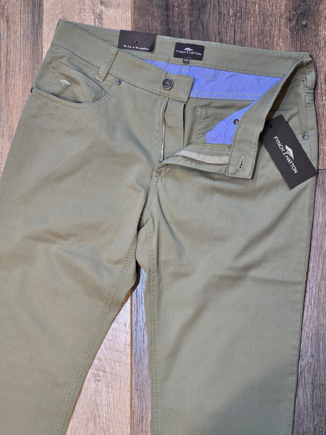 FYNCH-HATTON Regular Fit Summer 5-pocket trousers
