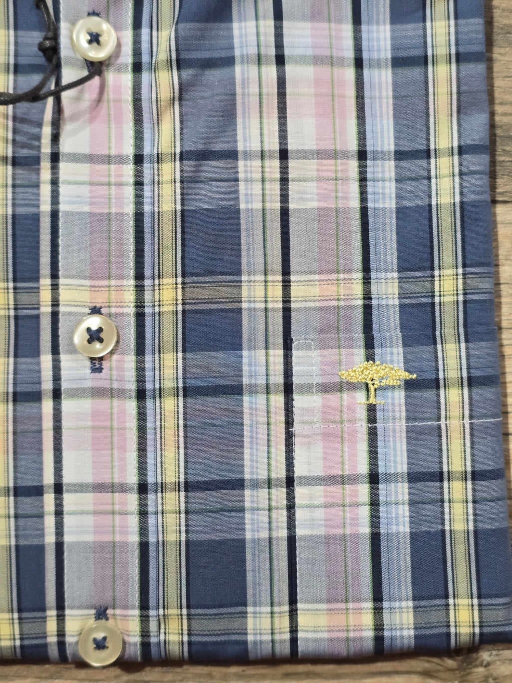 FYNCH-HATTON Short Sleeve Superfine Cotton Shirts