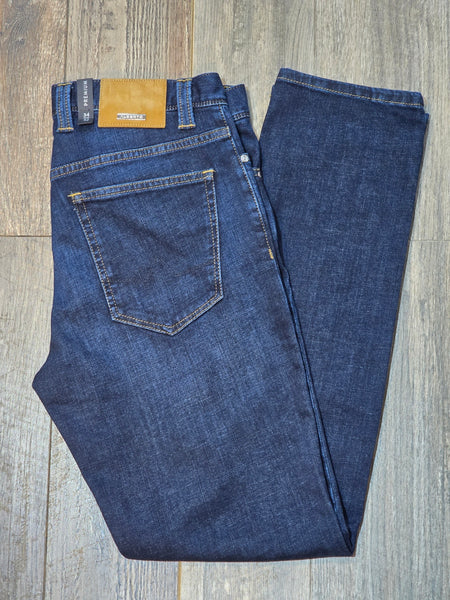 Alberto PIPE - Premium Regular Fit Giza Denim