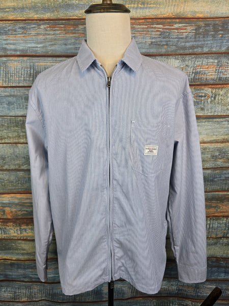 Guess Jeans Ultra light striped cotton Jacket