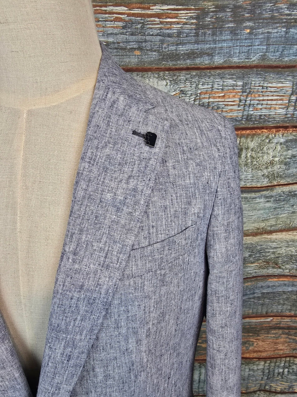 Remus Uomo Tailored Linen-Blend Jacket