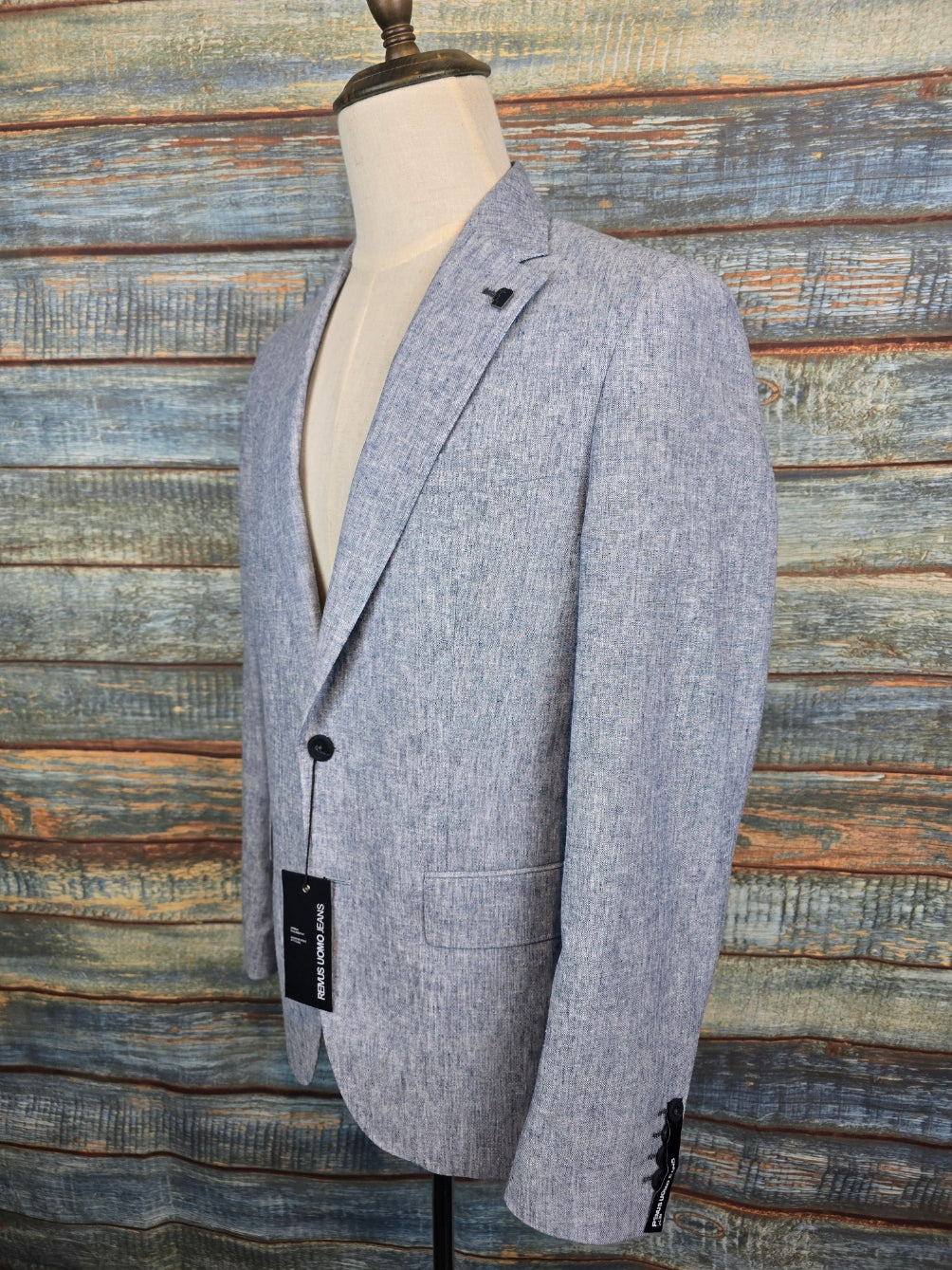 Remus Uomo Tailored Linen-Blend Jacket