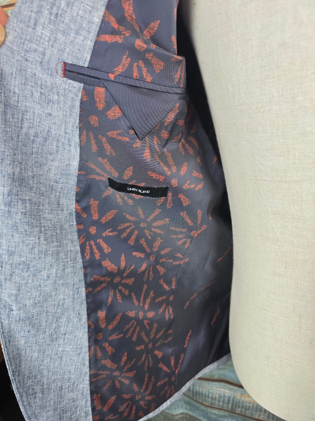 Remus Uomo Tailored Linen-Blend Jacket