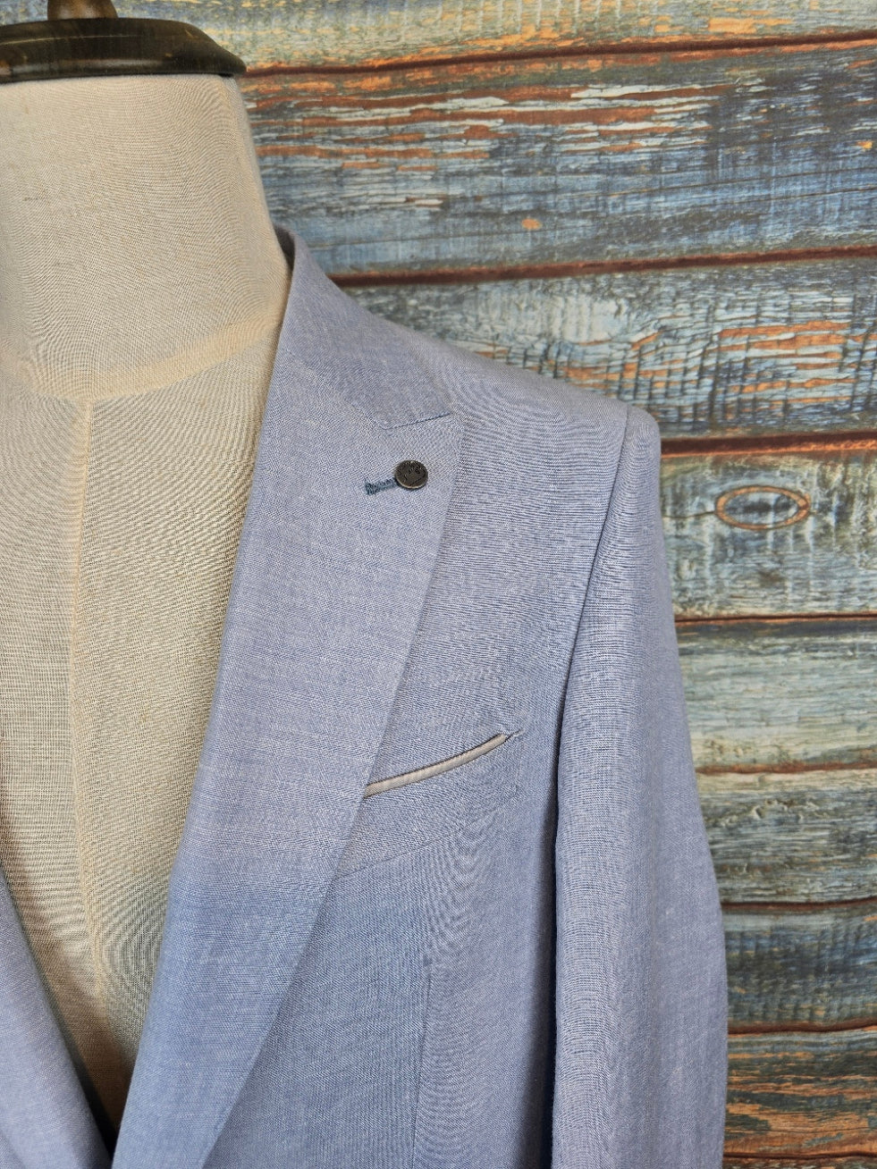 Remus Uomo Tapered Fit Linen-Blend 3 pci Suit