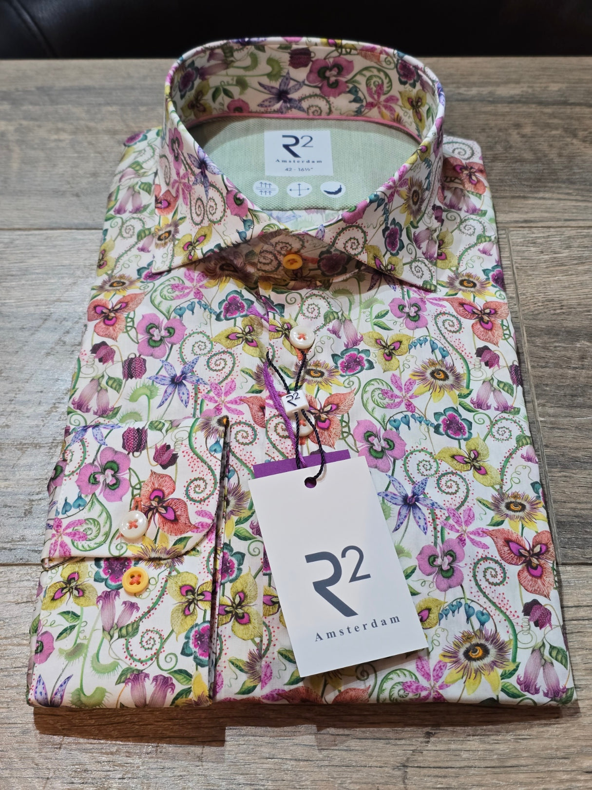 R2 - Amsterdam Floral shirt made with liberty Fabric