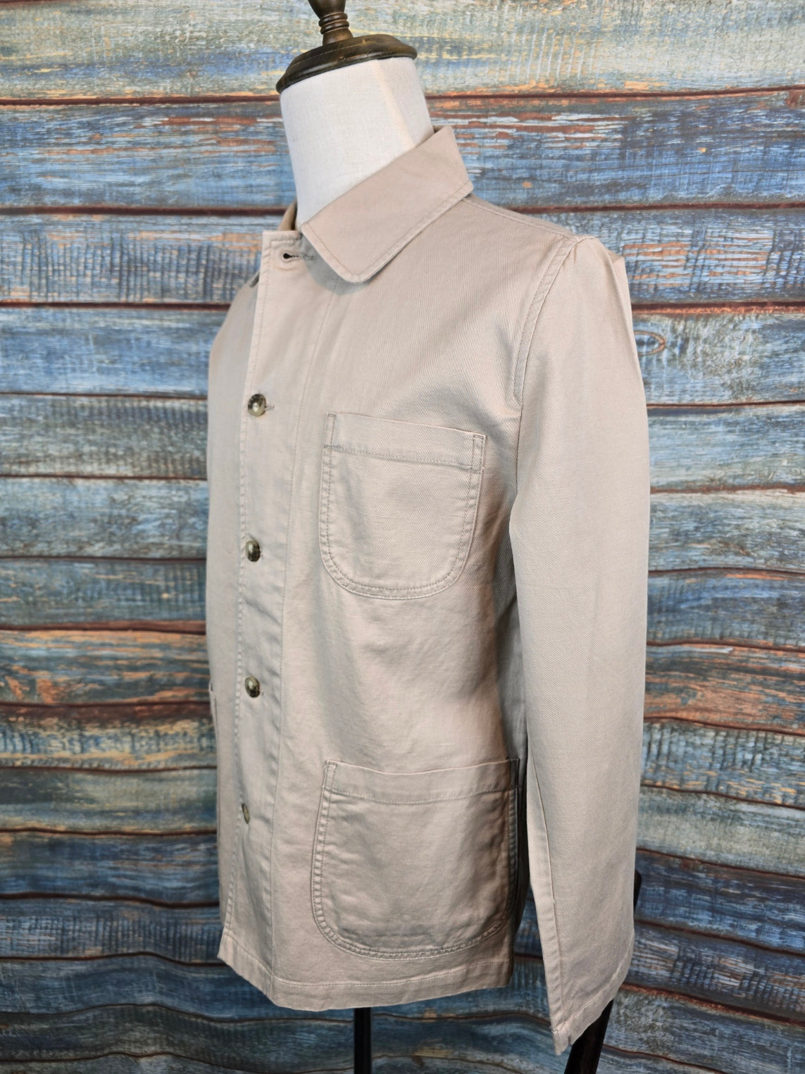 FYNCH-HATTON Cotton & Linen Overshirt / Jacket
