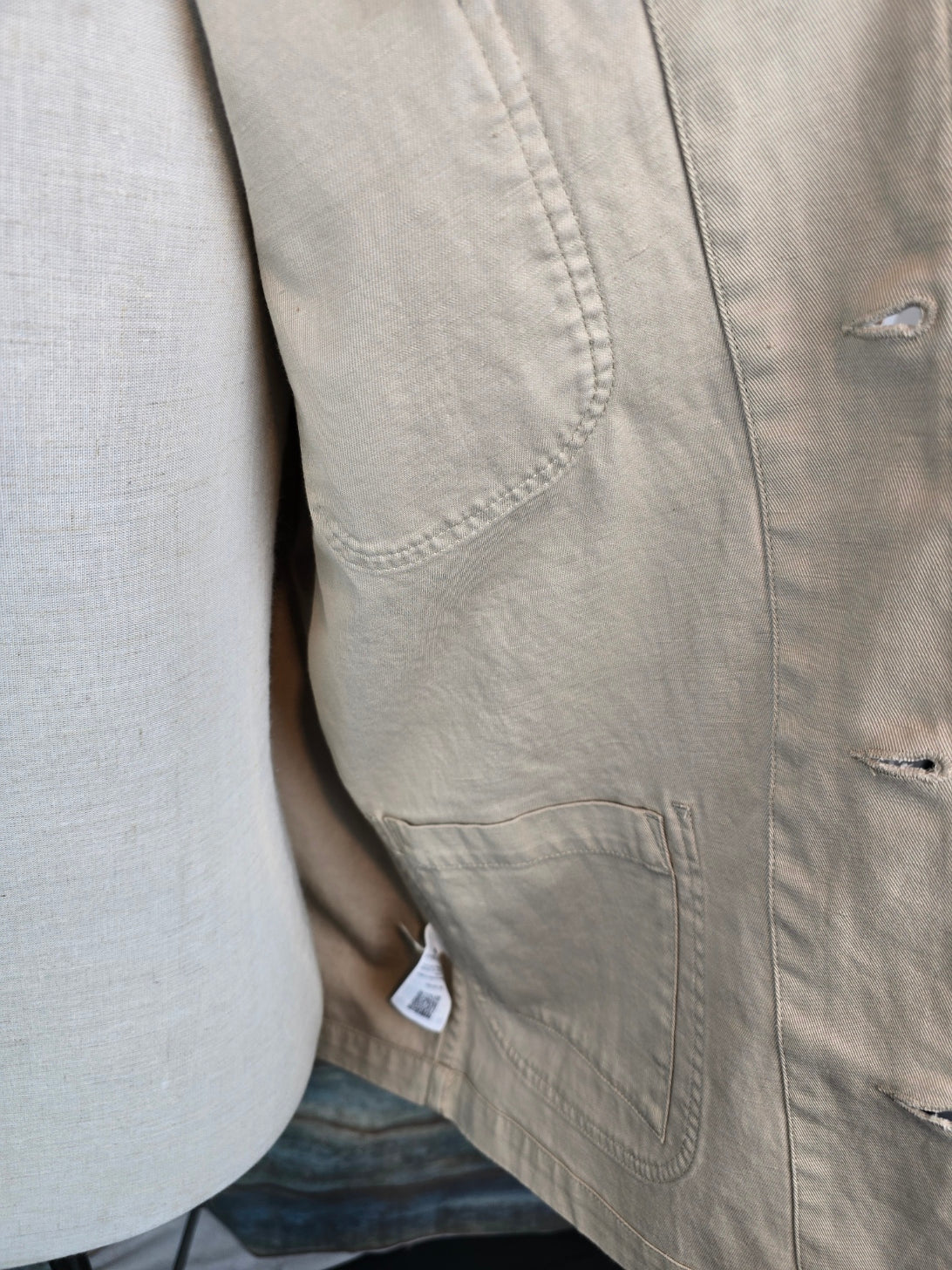 FYNCH-HATTON Cotton & Linen Overshirt / Jacket