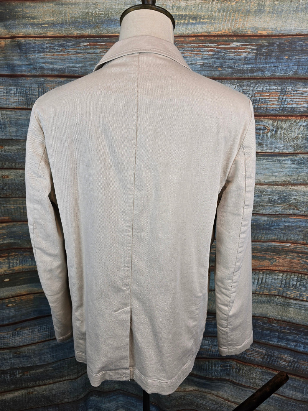 FYNCH-HATTON Cotton & Linen 2 Button Jacket