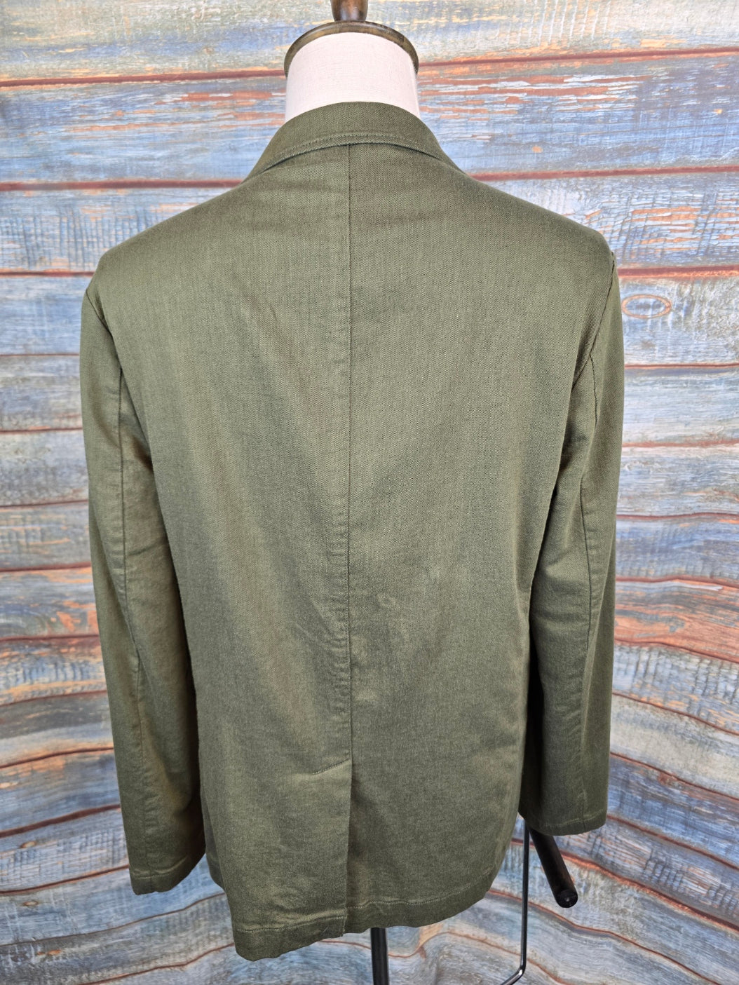 FYNCH-HATTON Cotton & Linen 2 Button Jacket