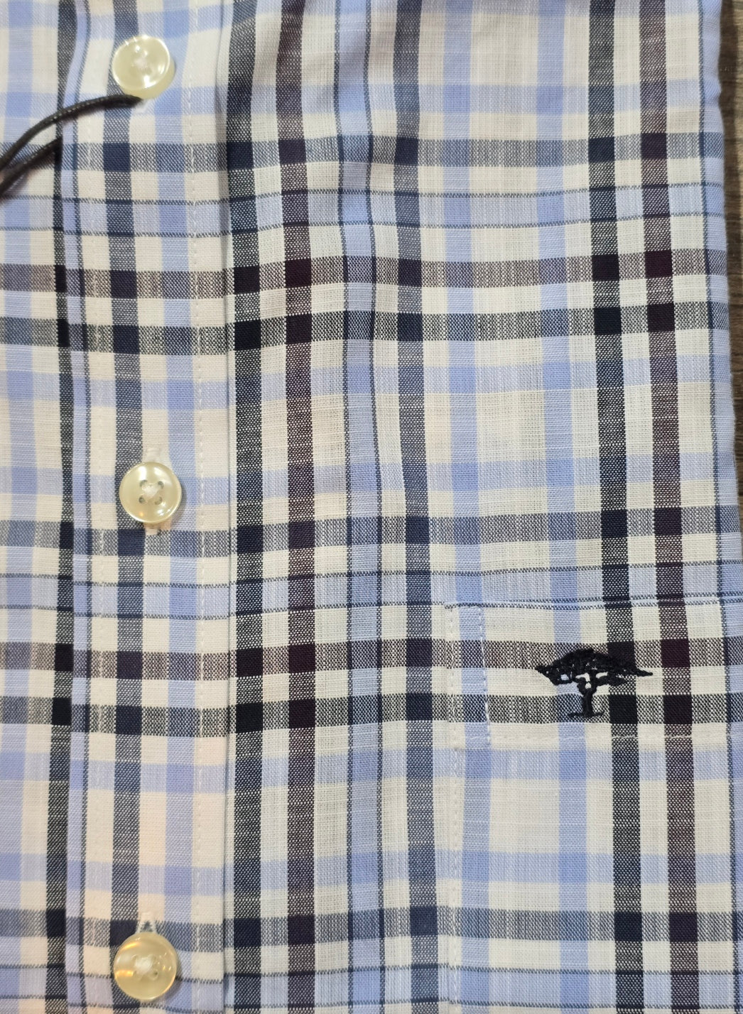 FYNCH-HATTON Short Sleeve Superfine Cotton Shirts