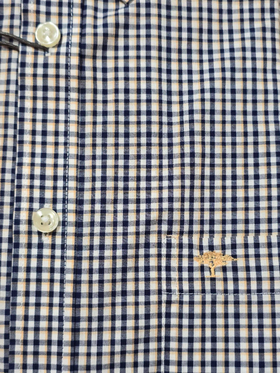 FYNCH-HATTON Short Sleeve Superfine Cotton Shirts