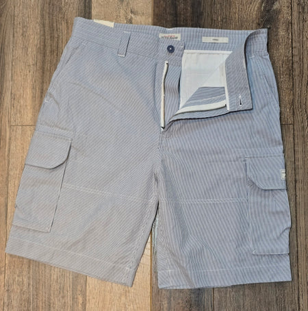 Guess Jeans Striped Cotton Cargo Shorts
