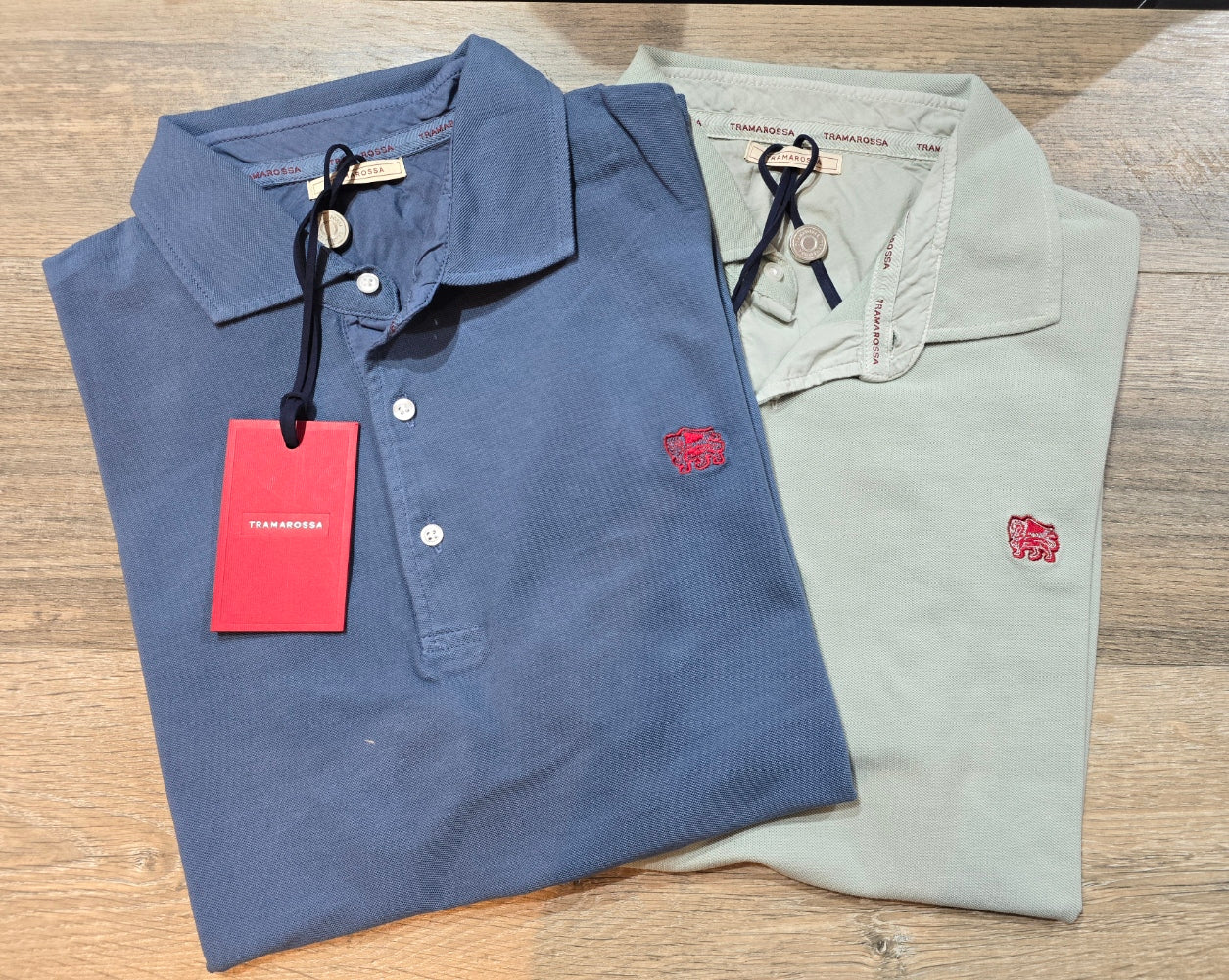 TRAMAROSSA MIKE Soft Dye Polo shirts