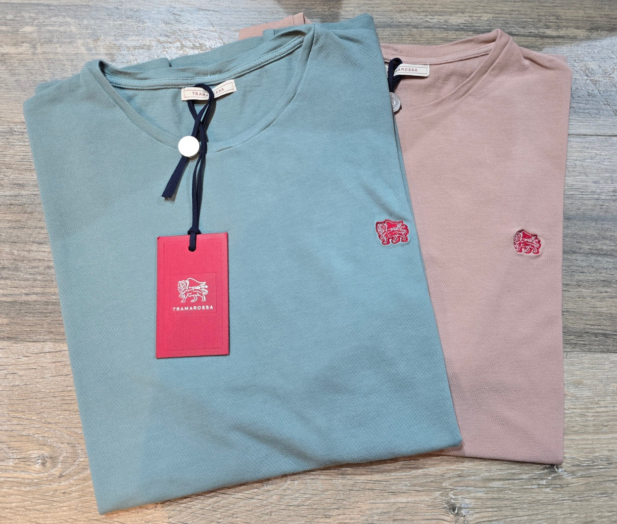 TRAMAROSSA JUSTIN Soft Dye Pique T-shirts