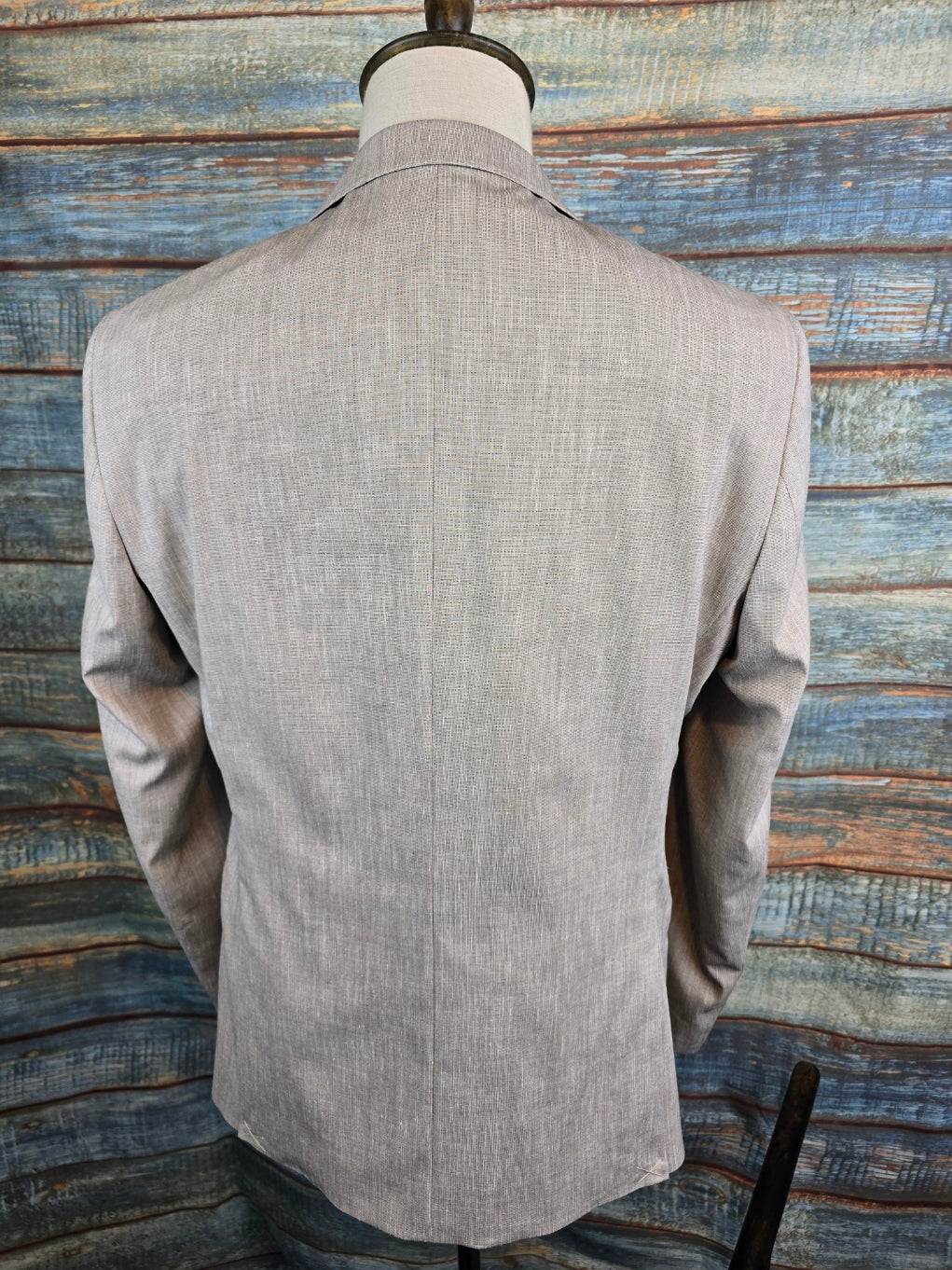 Remus Uomo Tapered Fit Fawn Linen blend Suit