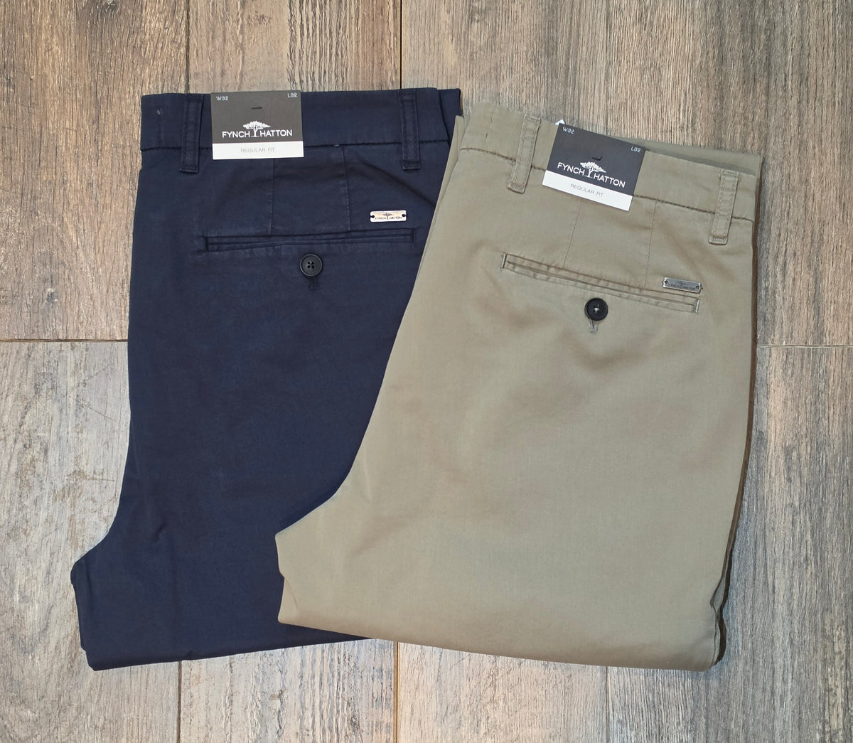 FYNCH-HATTON Regular Fit Summer weight Chinos