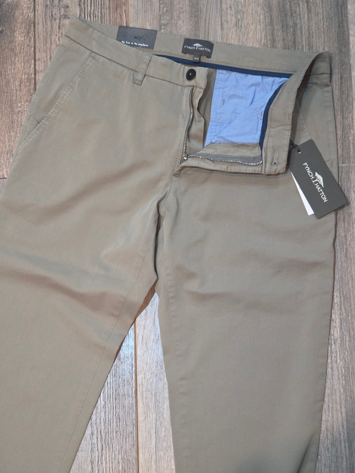 FYNCH-HATTON Regular Fit Summer weight Chinos
