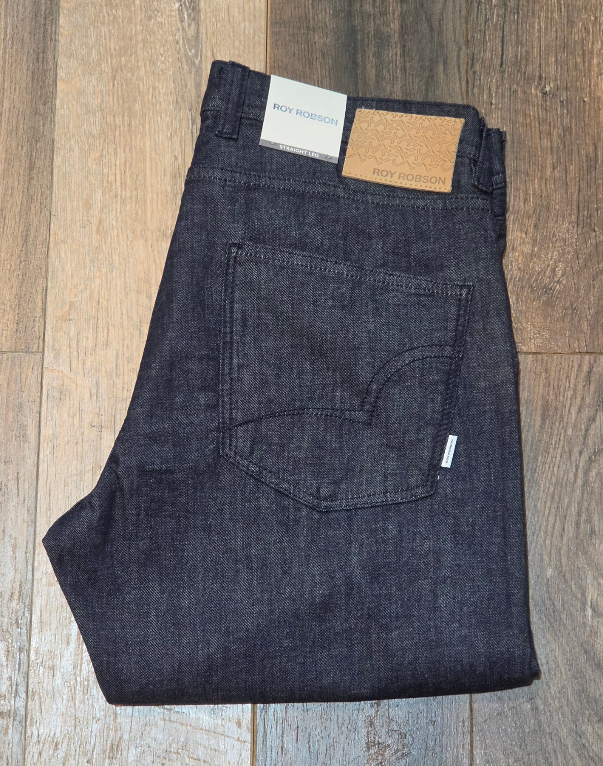 Roy Robson Straight Leg Dark Wash Summer Jeans