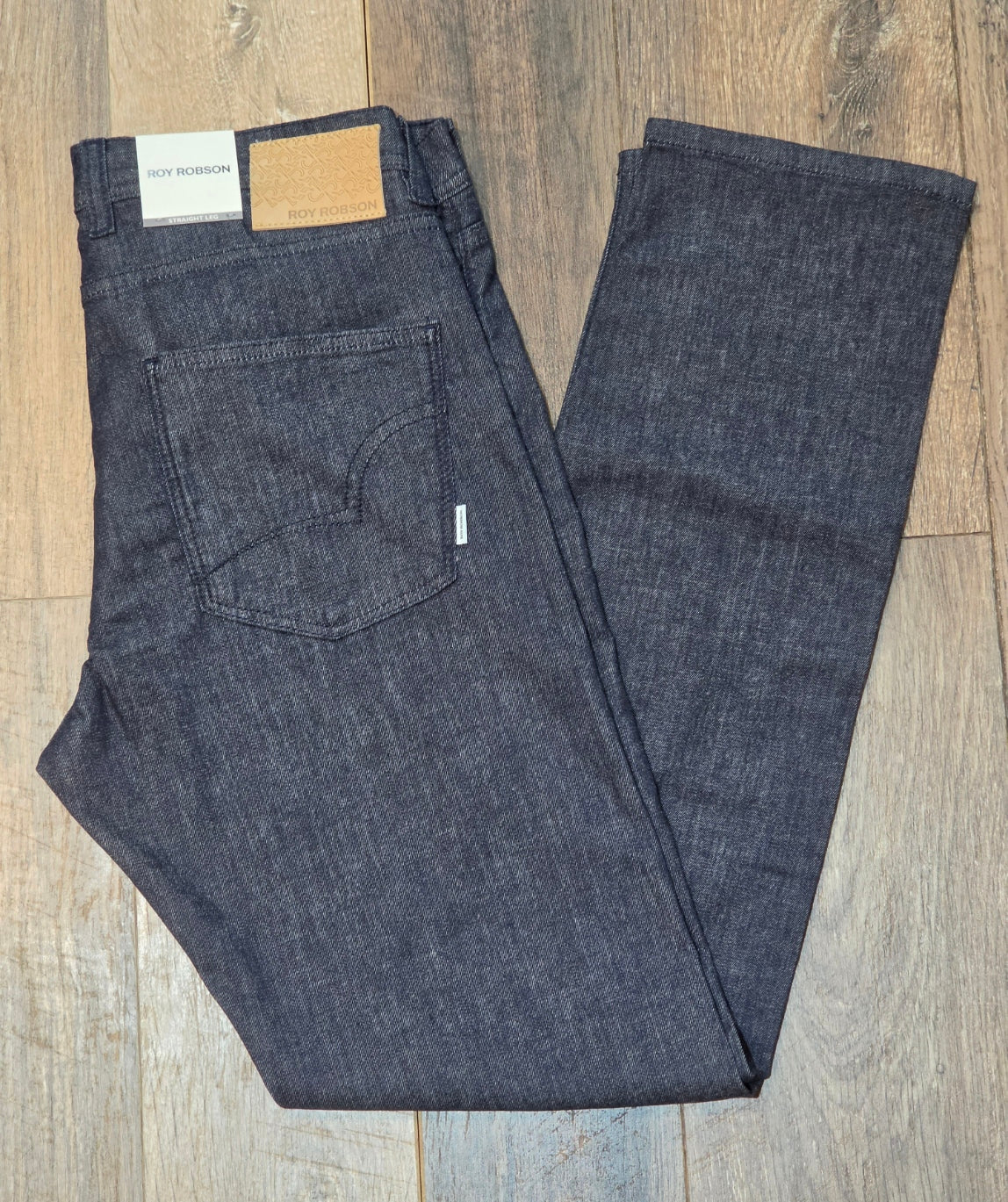 Roy Robson Straight Leg Dark Wash Summer Jeans